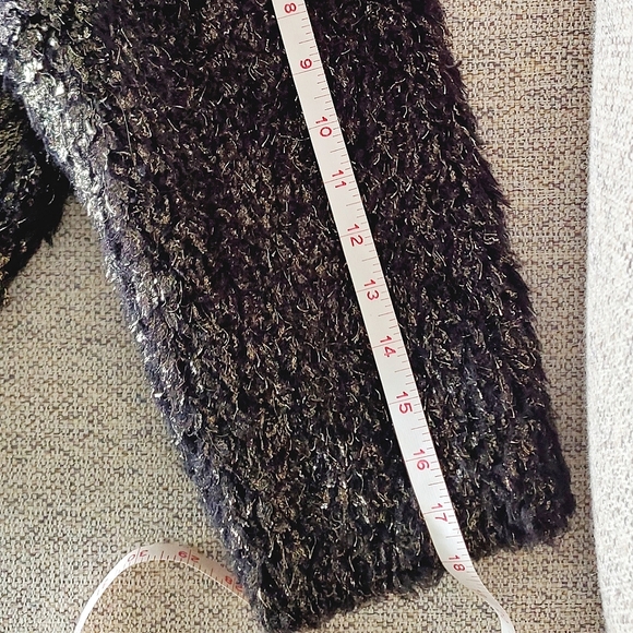 Chelsea & Violet Black Fuzzy Jacket - Picture 13 of 16